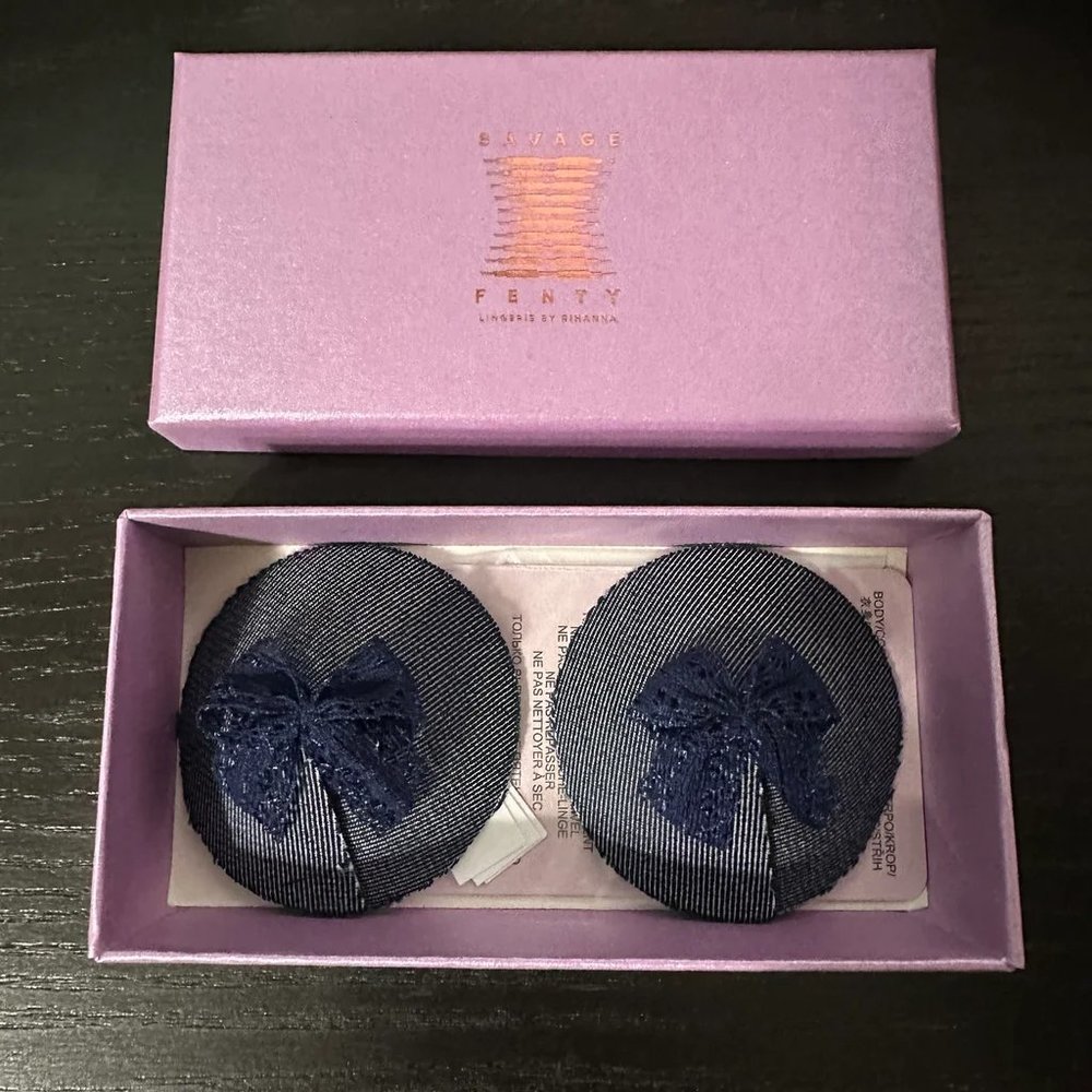 Savage x Fenty Denim Pasties